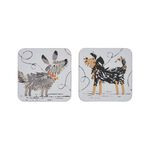 Ulster Weavers Dog Days Coaster 4 Pack