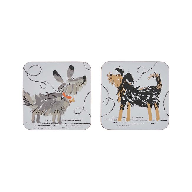 Ulster Weavers Dog Days Coaster 4 Pack