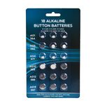 Audio Lab 18 Alkaline Button Cell Batteries