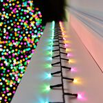 1000 Rainbow Colour LED Star Bright Compact Lights