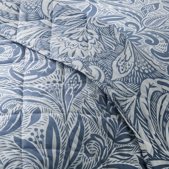 Ambrose Bedspread 200cm x 220cm - Blue