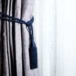 ELEGANCE SMALL ROPE NAVY Tieback