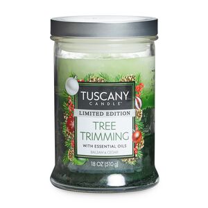 Tuscany Triple Pour Candle Tree Trimming 18oz