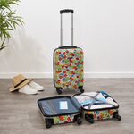 Cabin Bag Lightweight Luggage - Floral 