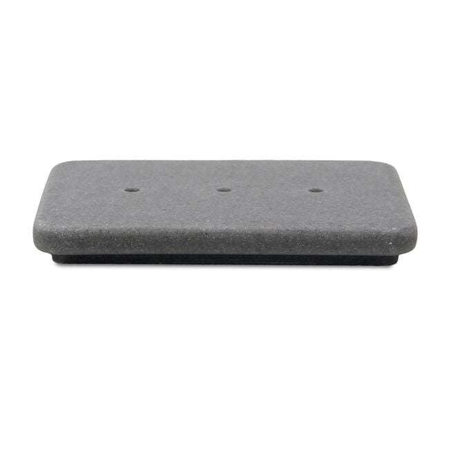 PORTOFINO SOAP DISH Charcoal