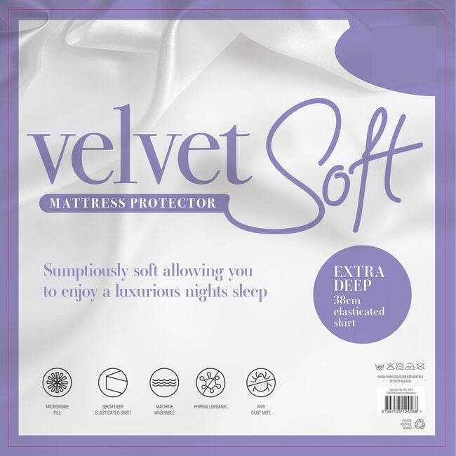 Velvet Soft Mattress Protector