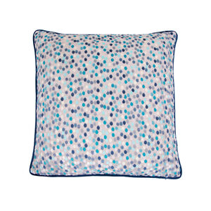 Sophie Spot Cushion 45 x 45cm - Blue