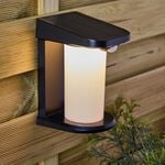 Sare Outdoor Solar Wall Light with Sensor