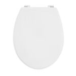 Plain White Toilet Seat