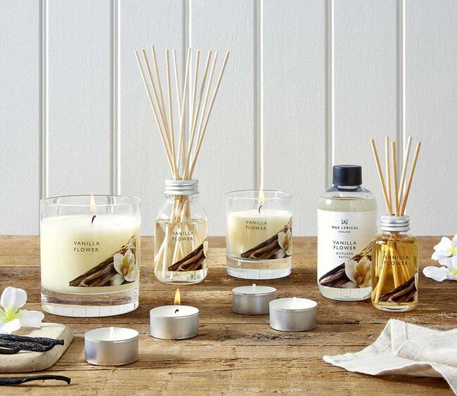 Wax Lyrical Vanilla Flower Reed Diffuser - 100ml