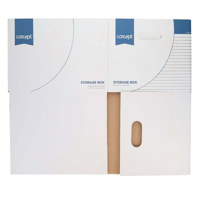 Concept Archive Storage Box - Blue