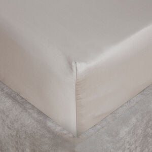 SB FITTED SHEET 500 Threadcount Cotton Stone