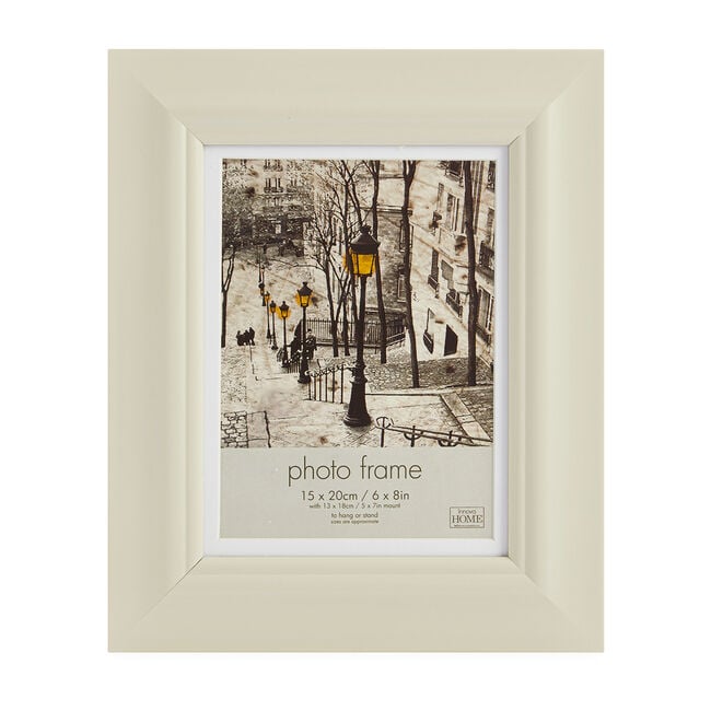 4x6 SIMPLY CREAM Photo Frame