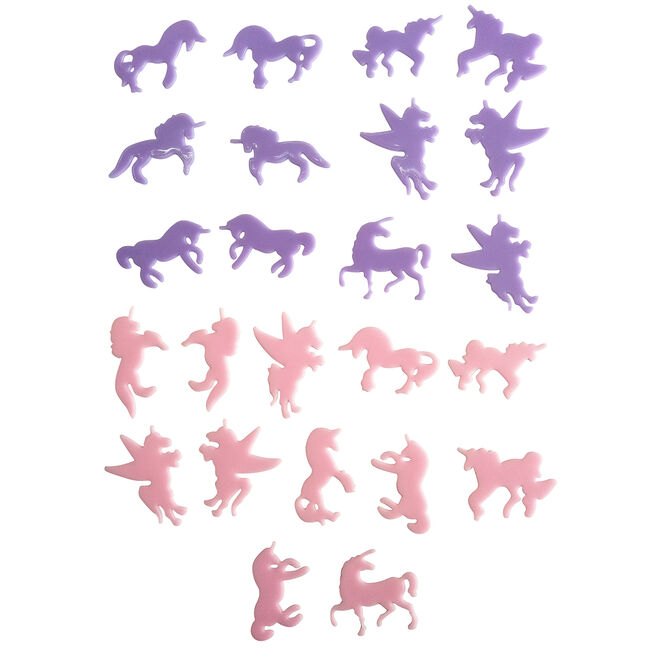 Glow in the Dark Unicorn Stick-ons