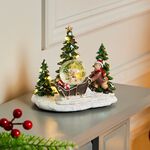 Christmas Scene Snow Globe with LED