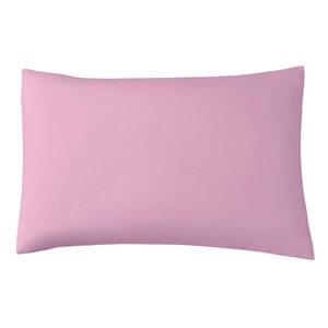 HOUSEWIFE PILLOWCASE PAIR Luxury Percale Rose Pink 6K