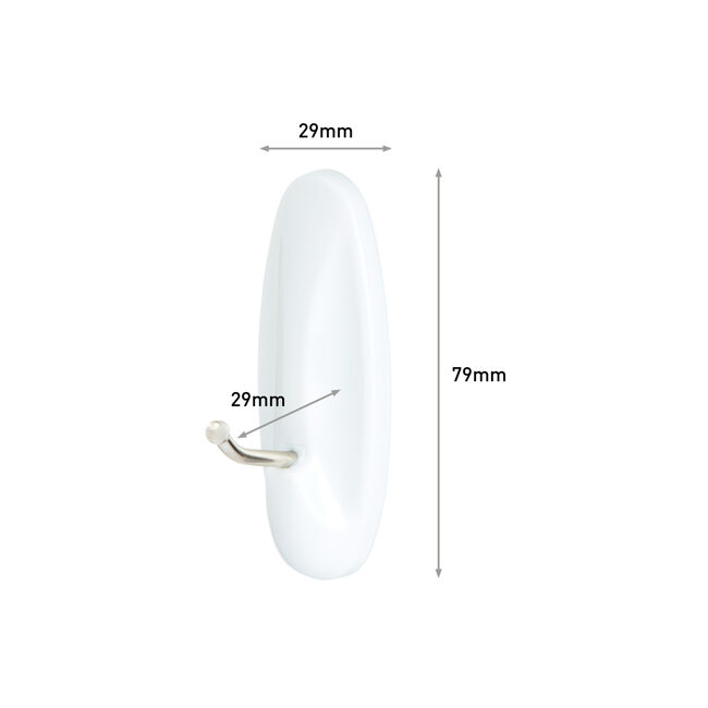 Command Wire 2 Pack Hooks Medium