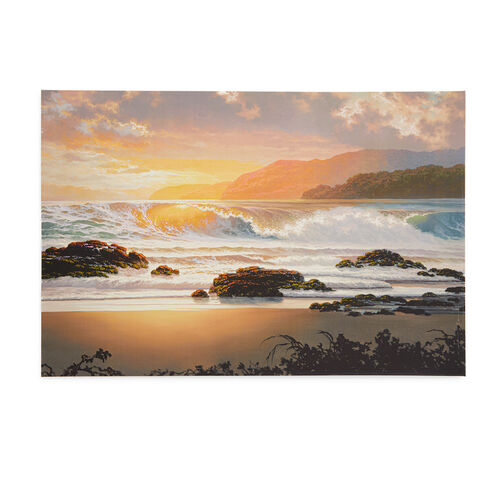 The Golden Surge Canvas 60cm x 90cm