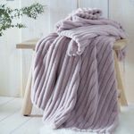 MORRITZ MAUVE 130x180CM Throw