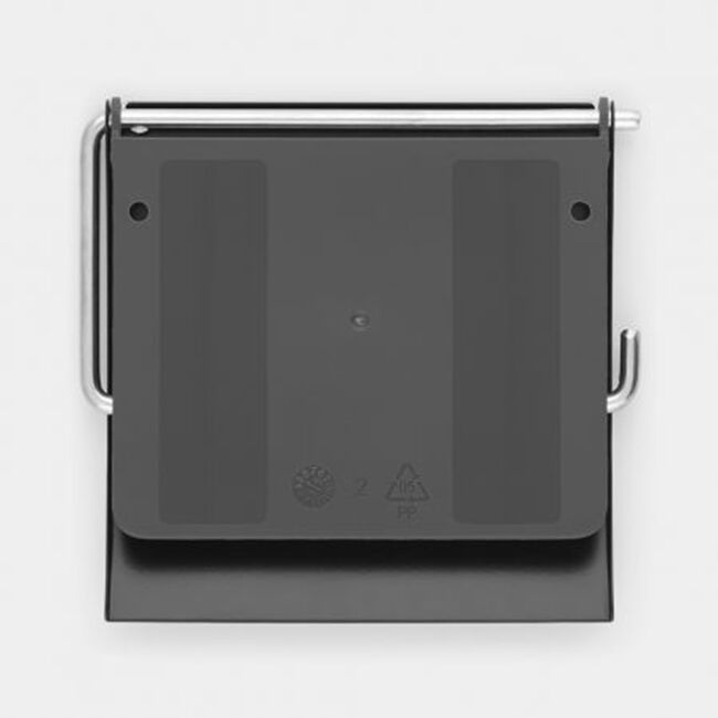 Brabantia Renew Black Toilet Roll Holder