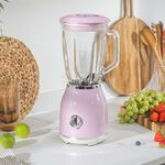 SALTER RETRO PINK 1.5L Glass Jug Blender