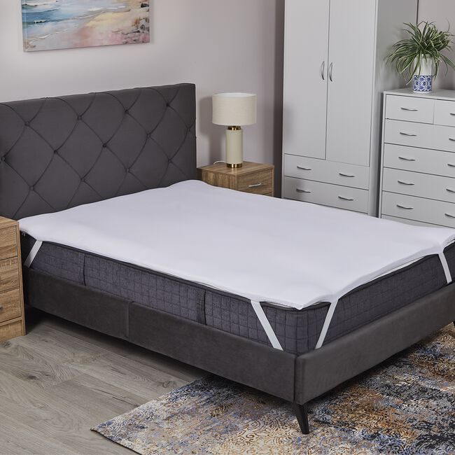DOUBLE ANTIBACTERIAL MEMORY FOAM Mattress Topper