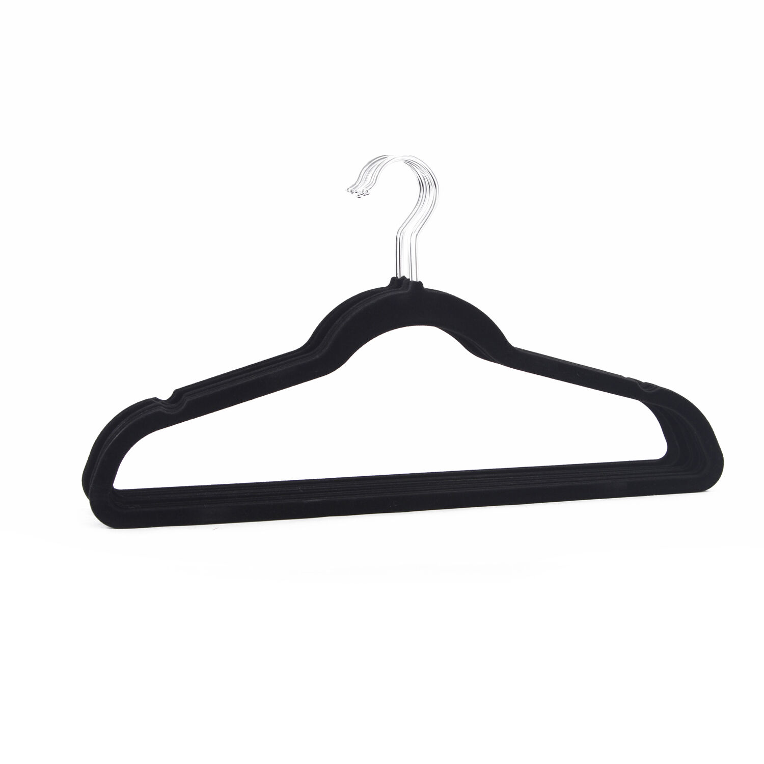 Skinny Velvet Hangers 10 Pack Black - Home Store + More