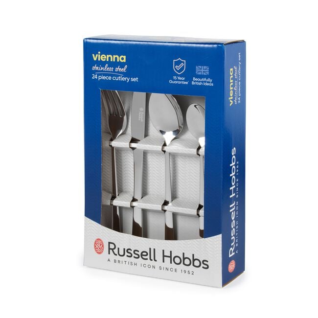 Russell Hobbs Vienna Cutlery Set - 24 Piece