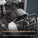 Tower Infinity 6.5L Black & Rose Gold Slow Cooker