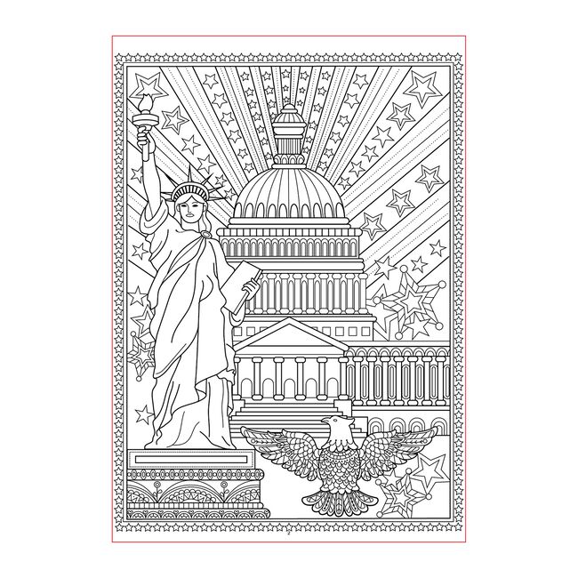 Adult Colouring Book - Cities