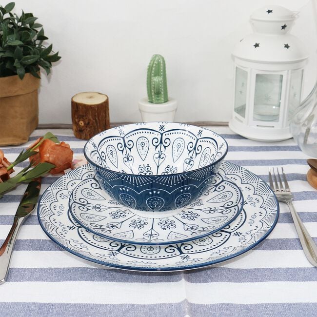Abney & Croft Moroccan 12 Piece Dinner Set