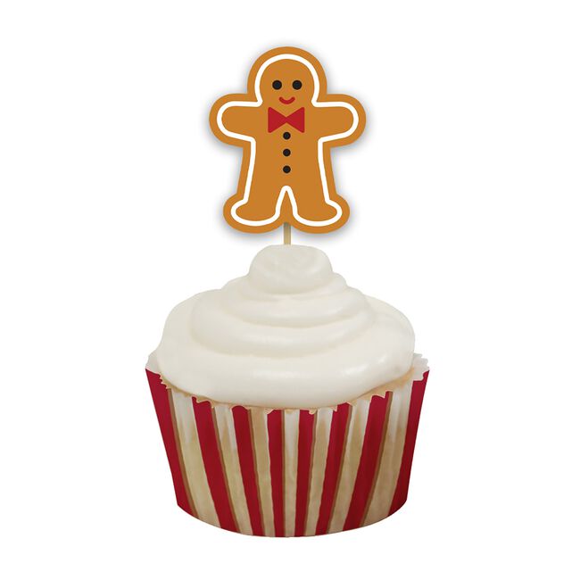 Gingerbread Swirl Cupcake Kit