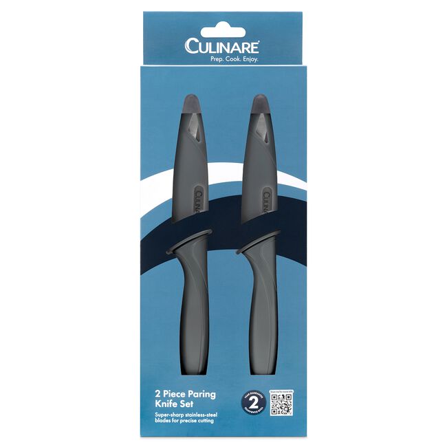 Culinare 2 Pairing Knife Set Grey