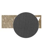 JVL Geo Brown Mega Runner 57cm x 150cm