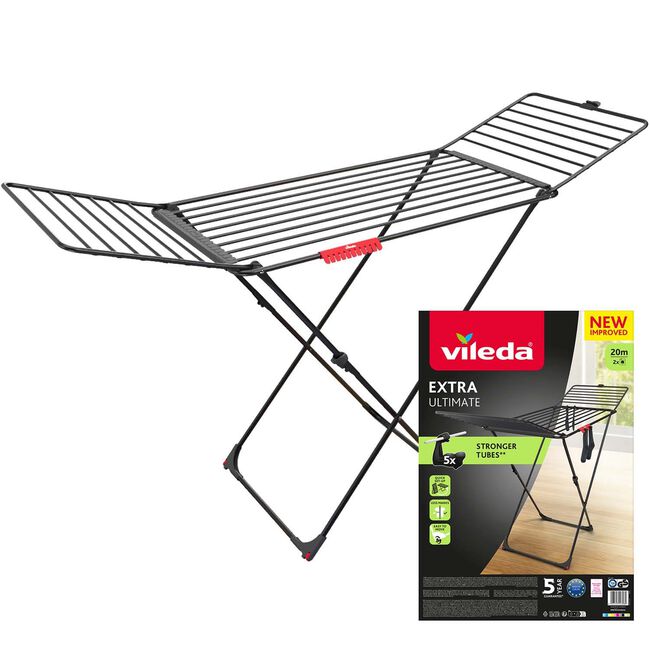 Vileda Extra Ultimate Clothes Airer - 20m