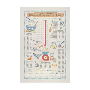 Ulster Weavers Kitchen Measurements Tea Towel