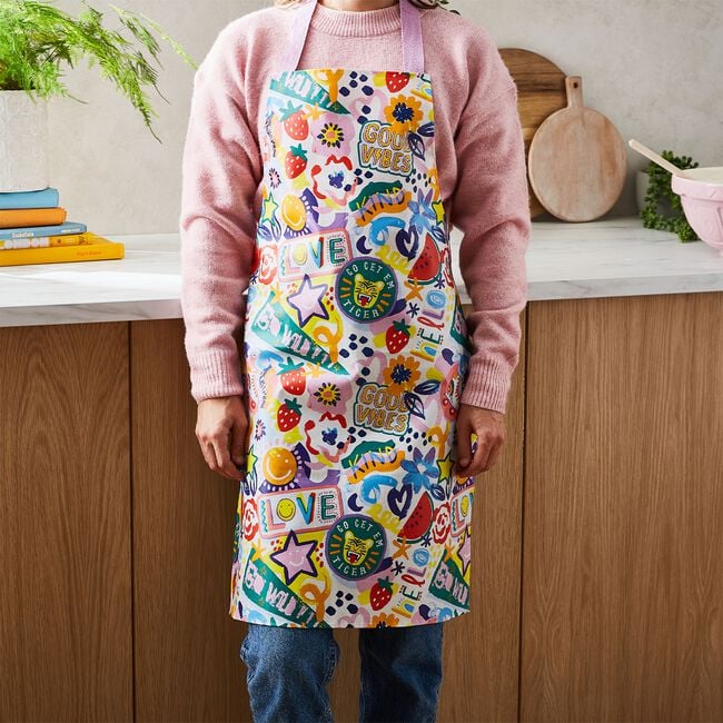 Good Vibes Teen Apron