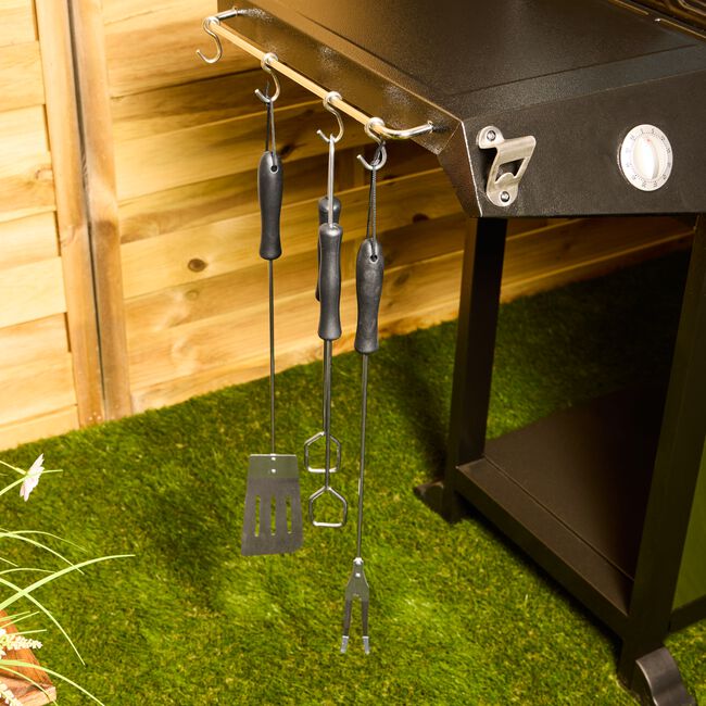 3 Pack BBQ Tool Set