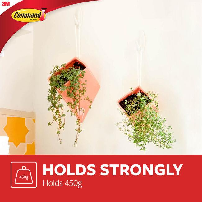 Command 2 Pack Small Plastic Hooks