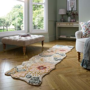 Flair Daphne Shaped Floral Runner 60cm x 230cm