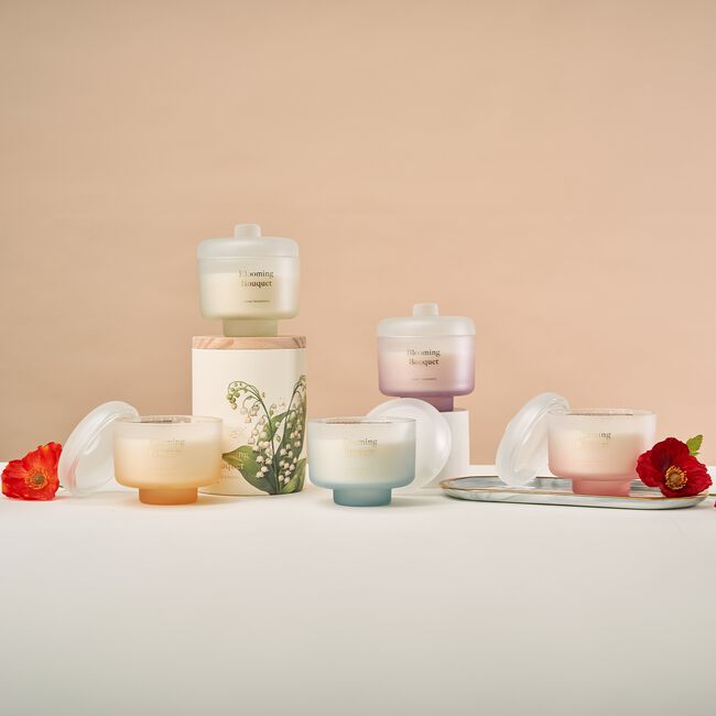 Blooming Bouquet Clean Linen 210g Candle