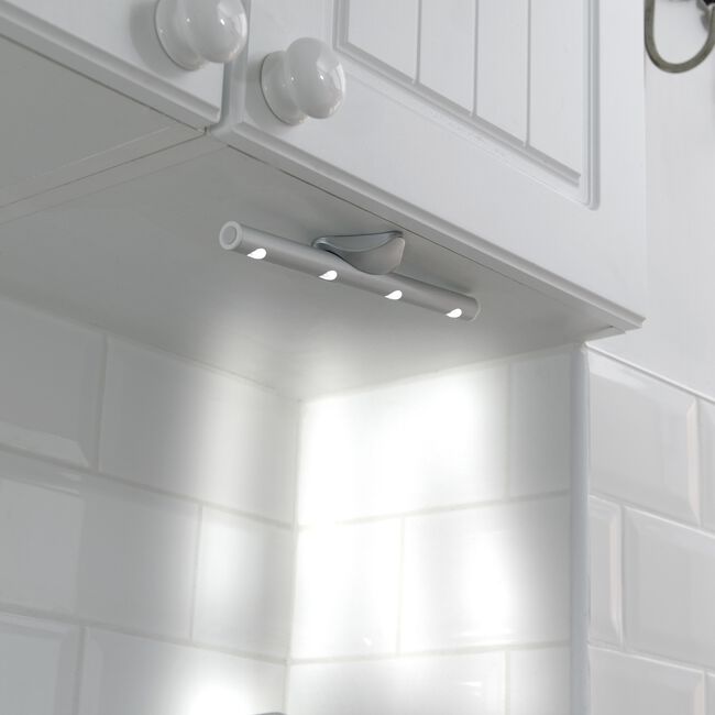Kleverkit 4 Battery LED Strip Cabinet Light