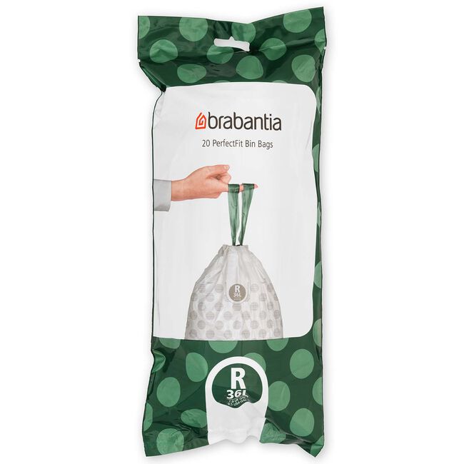 Brabantia Perfect Fit Bin Liners 36L (R) 20pk