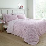 Fallon Bedspread 200cm x 220cm - Raspberry