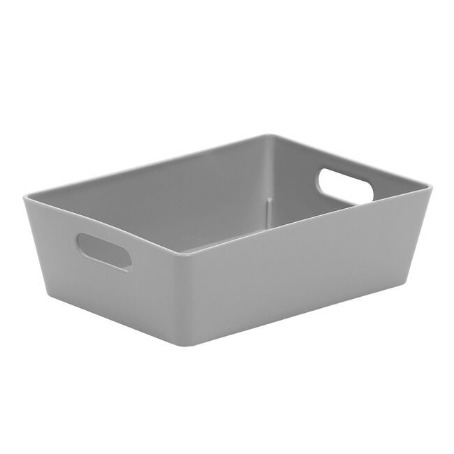 Studio 3.01 Rectangular Basket Cool Grey
