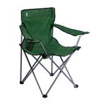 FOLDING ARMCHAIR With Cupholder - Green
