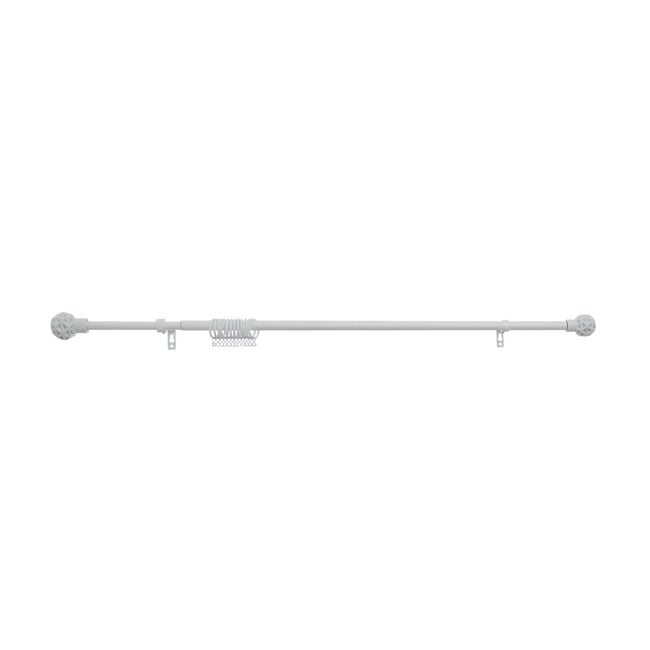 EXTENDABLE GEO 19mm 120-210cm White Poly