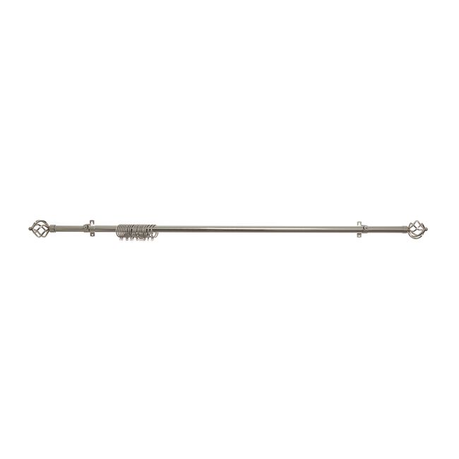 EXTENDABLE BASKET 28mm 120-210cm Brushed Nickel
