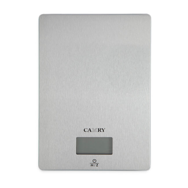 Camry S/Steel Rectangular Digital Kitchen Scale 