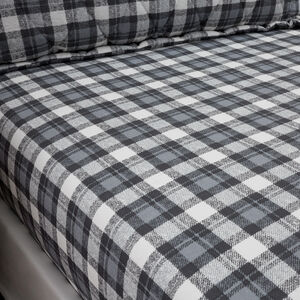 JACK CHARCOAL Double Fitted Sheet